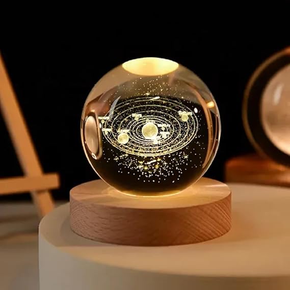 Crystal Ball Night Light (Solar System) [Energy Class A]