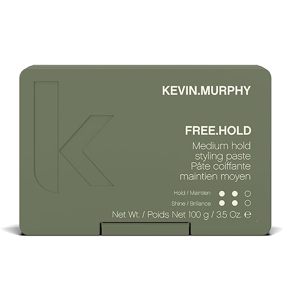 KEVIN.MURPHY FREE.HOLD - Hair Styling Paste - For All Types - Medium Hold - Hair Breakage Prevention - Styling Product - Paraben Free Hair Care - 100 g / 3.5 oz