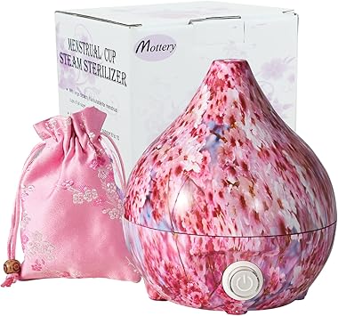 Menstrual Cups Steamer Machine High Temperature Wash Your Cup 99.9% Dirty 8 Minutes - Feminine Hygiene - Leak-Free (MC-02)